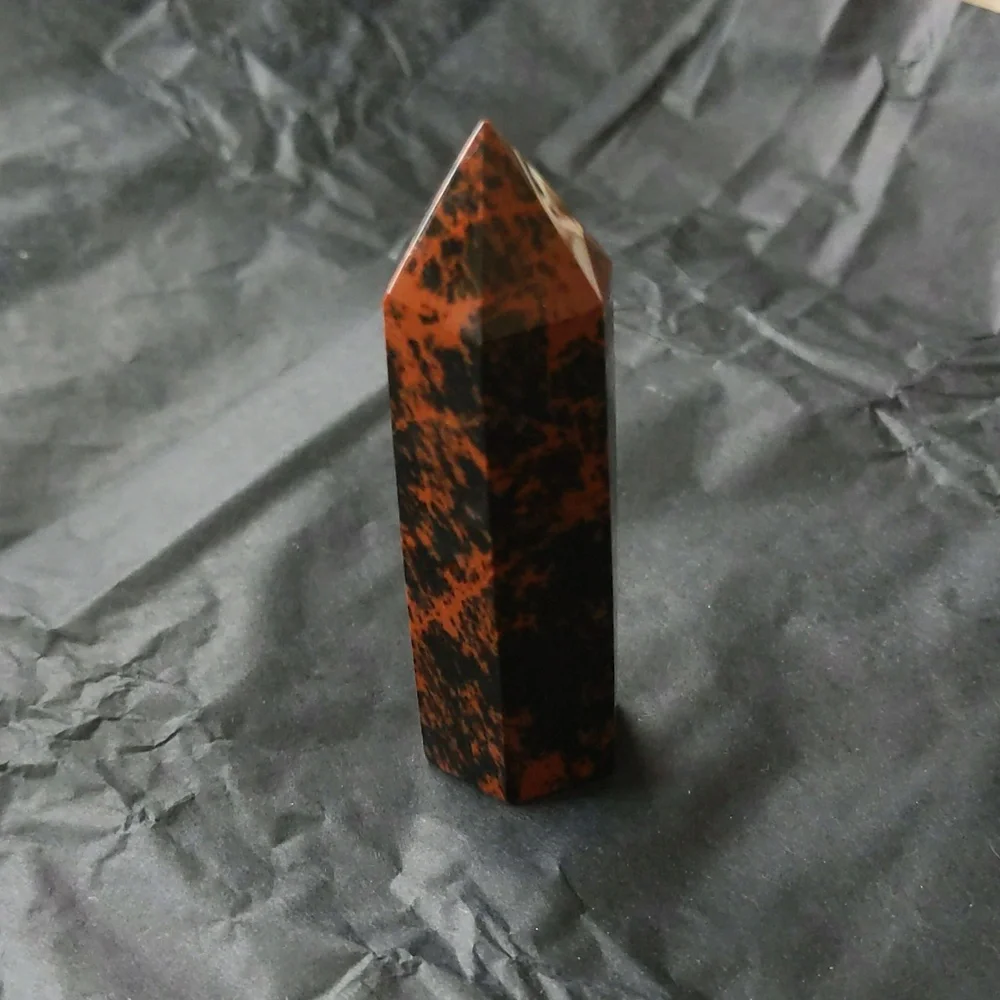Mahogany Obsidian Point - Picture 3 of 8